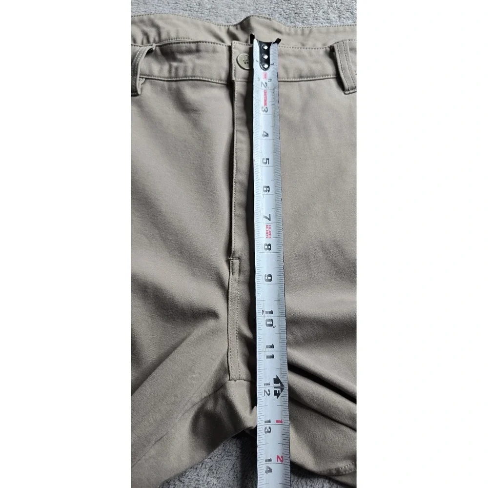 BYLT Everyday Pant 2.0 Mens 40 Tan  Khaki Slim Fit Performance Chino Trousers